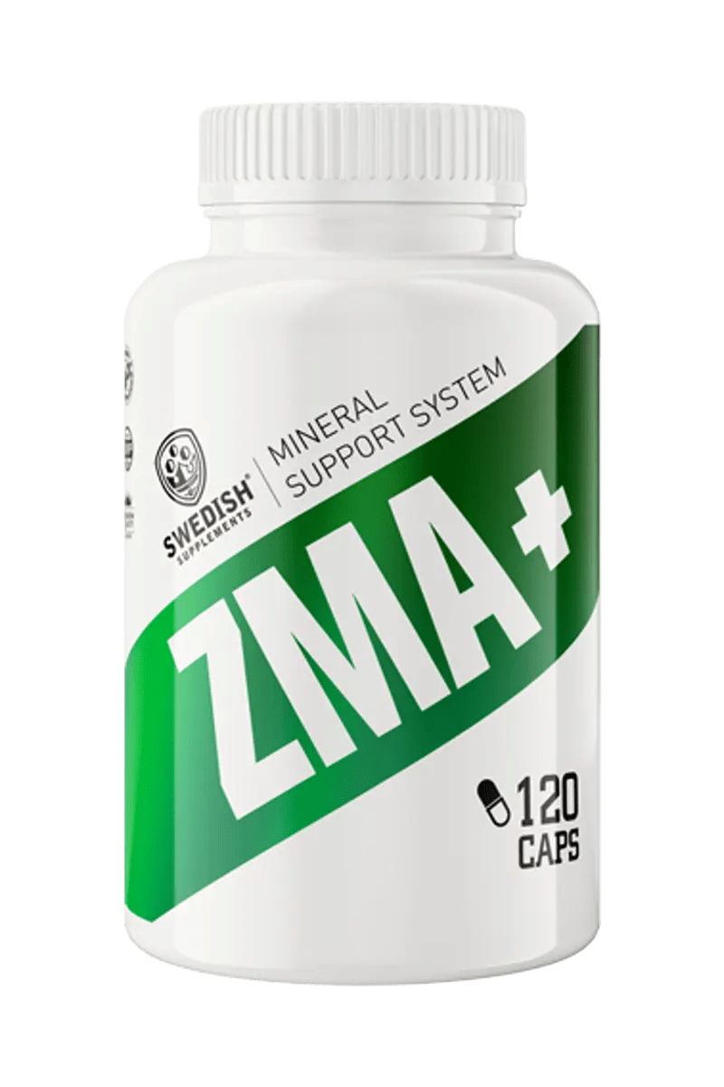 Swedish Supplements ZMA+ 120 kapsler Swedish Supplements ZMA+ 120 kapsler