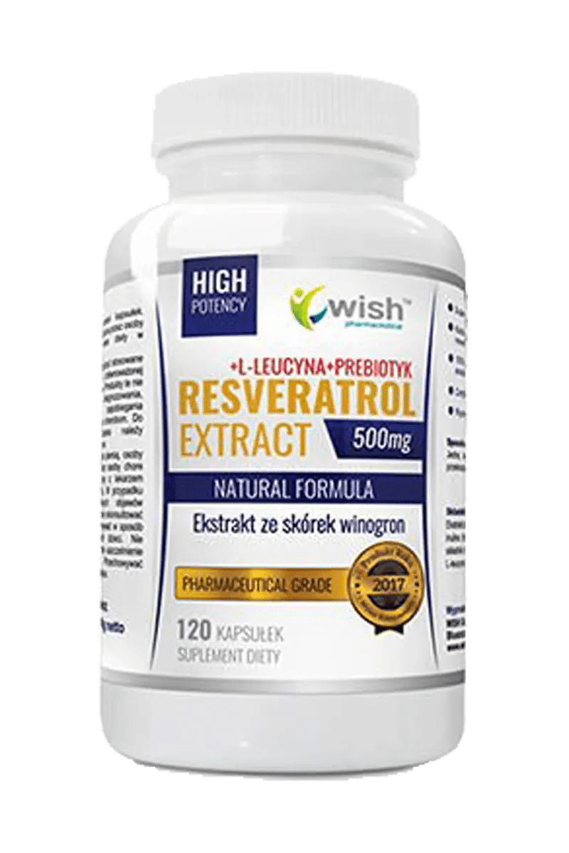 Resveratrol Extract 500mg - 120 kapsler