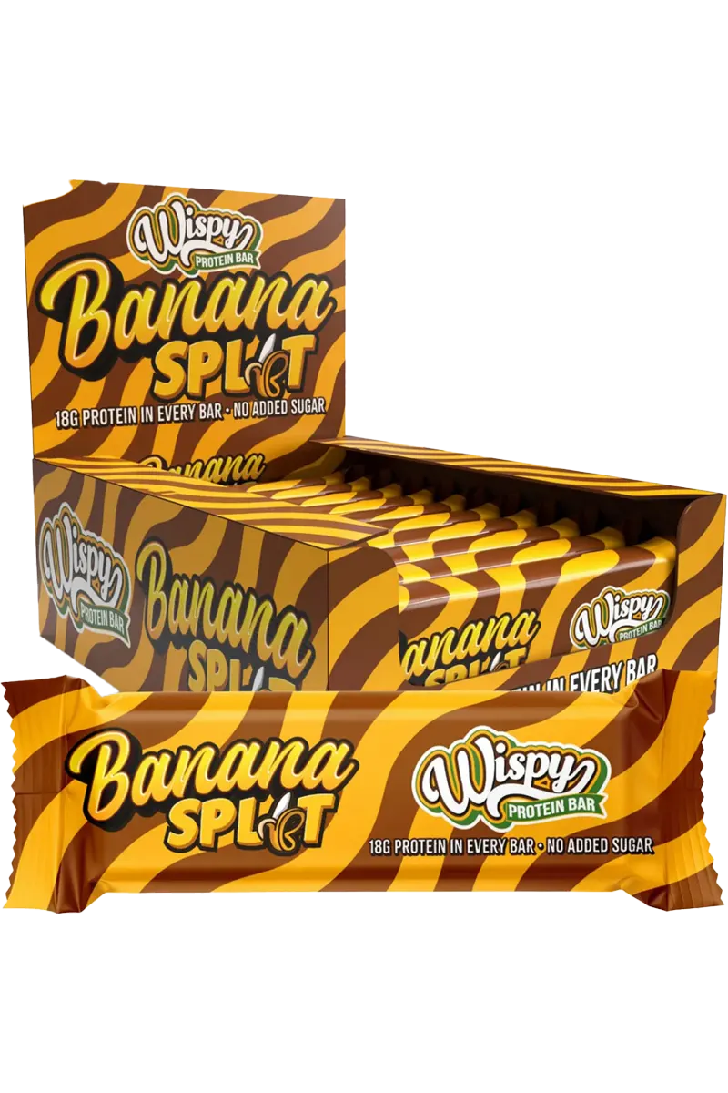 Wispy Protein Bar 55g - Banana Split