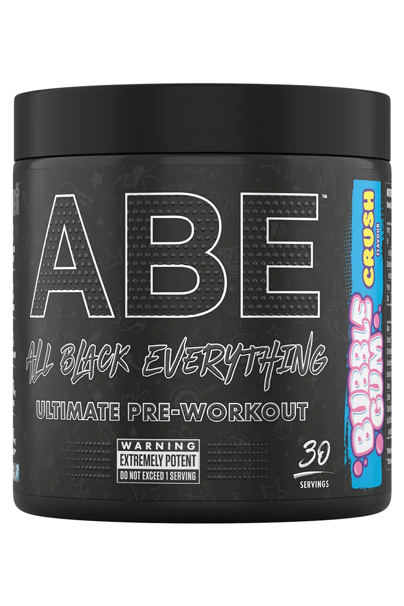 ABE Ultimate Pre-Workout - 375g – Bubblegum Crush ABE Ultimate Pre-Workout - 375g – Bubblegum Crush