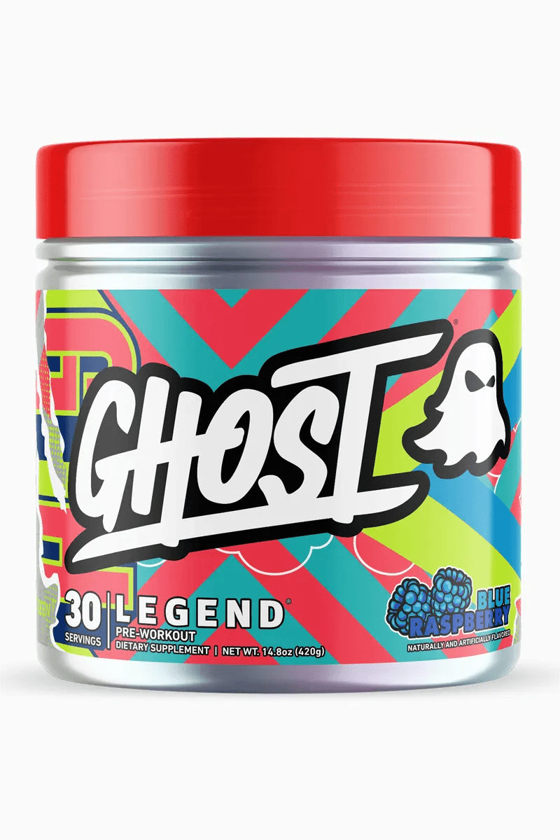Ghost Legend Pre-Workout V3 - 420g – Blue Raspberry Ghost Legend Pre-Workout V3 - 420g – Blue Raspberry