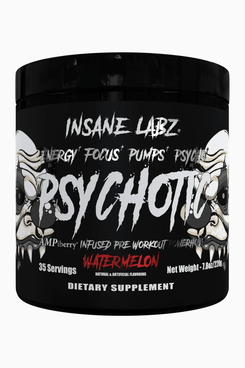 Insane Labz Psychotic PWO - 220g – Watermelon Insane Labz Psychotic PWO - 220g – Watermelon