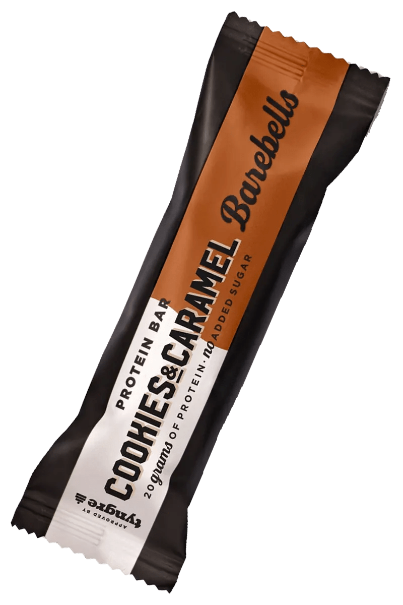 Barebells Proteinbar 55g - Cookies & Caramel Barebells Proteinbar 55g - Cookies & Caramel
