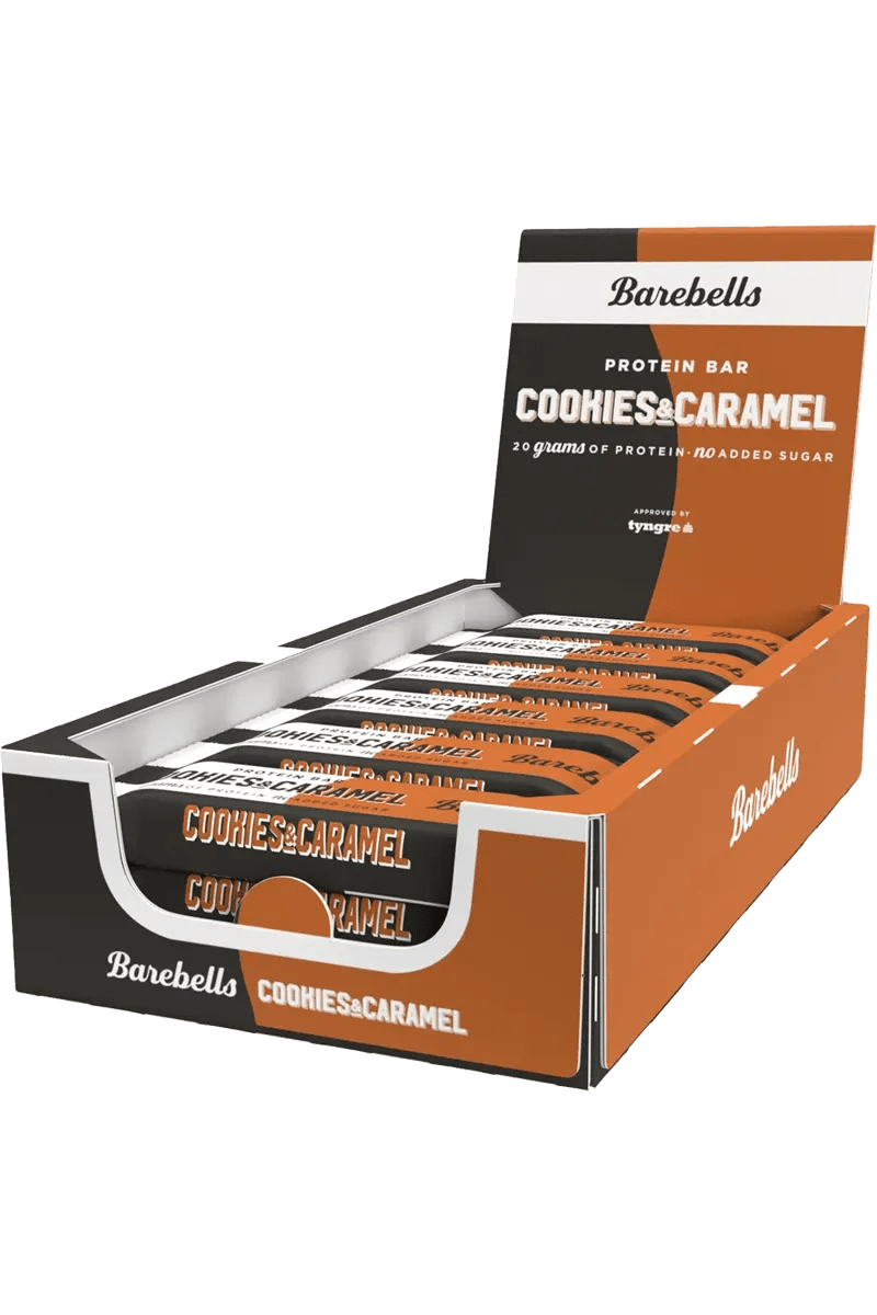 Barebells Proteinbar 55g - Cookies & Caramel Barebells Proteinbar 55g - Cookies & Caramel