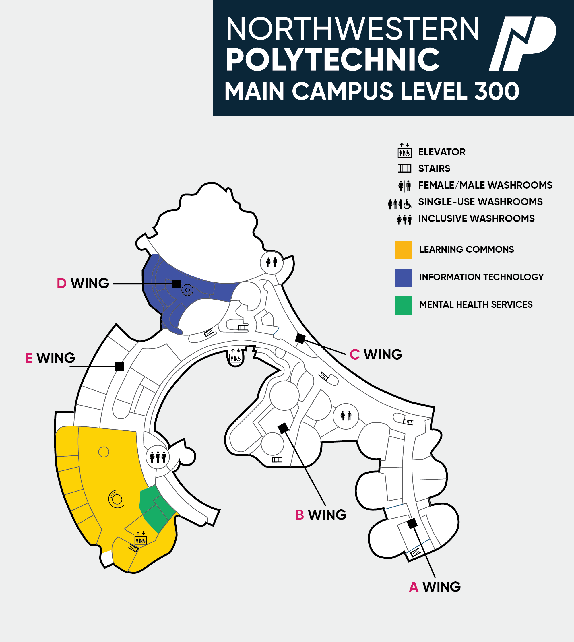 Campus Maps Polytechnic Gp Campus Map Level 3 