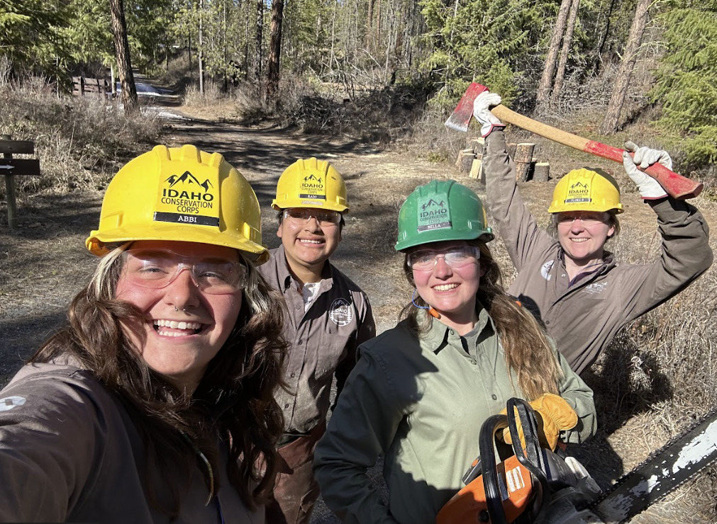 The first week for our women's crew in the Colville & Spokane region.