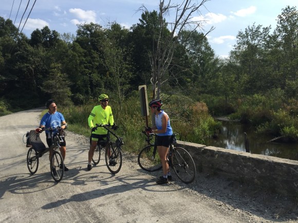 New York Cycle Club ride with great hills and good dirt. Robert on a Cruzbike Silvio.