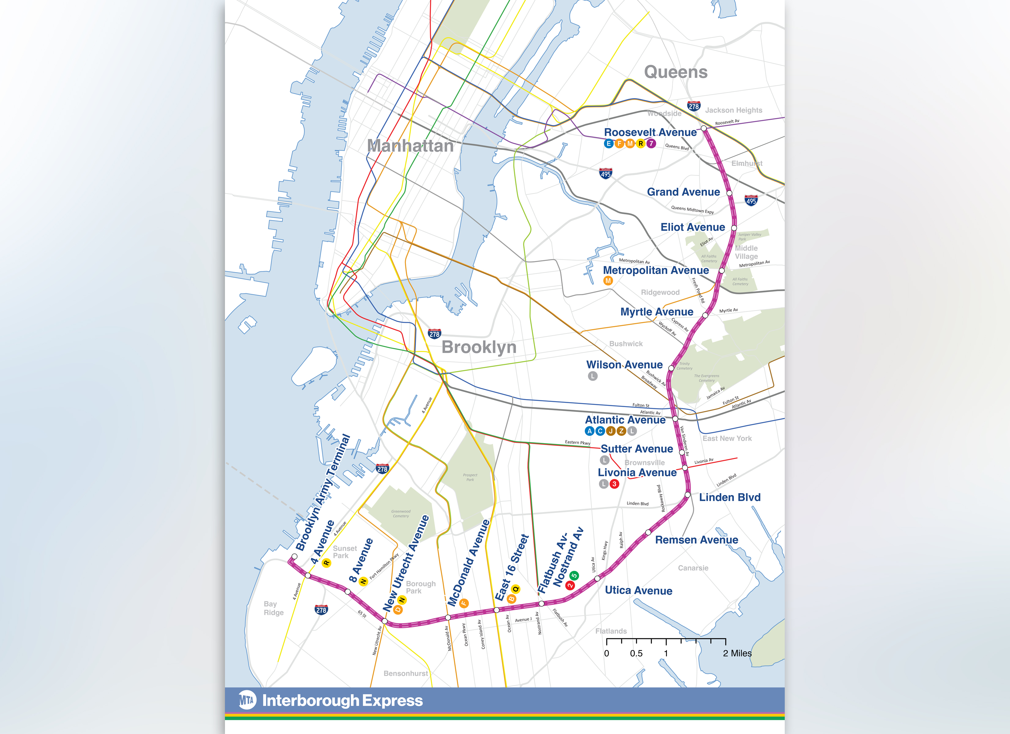 IBX map. 