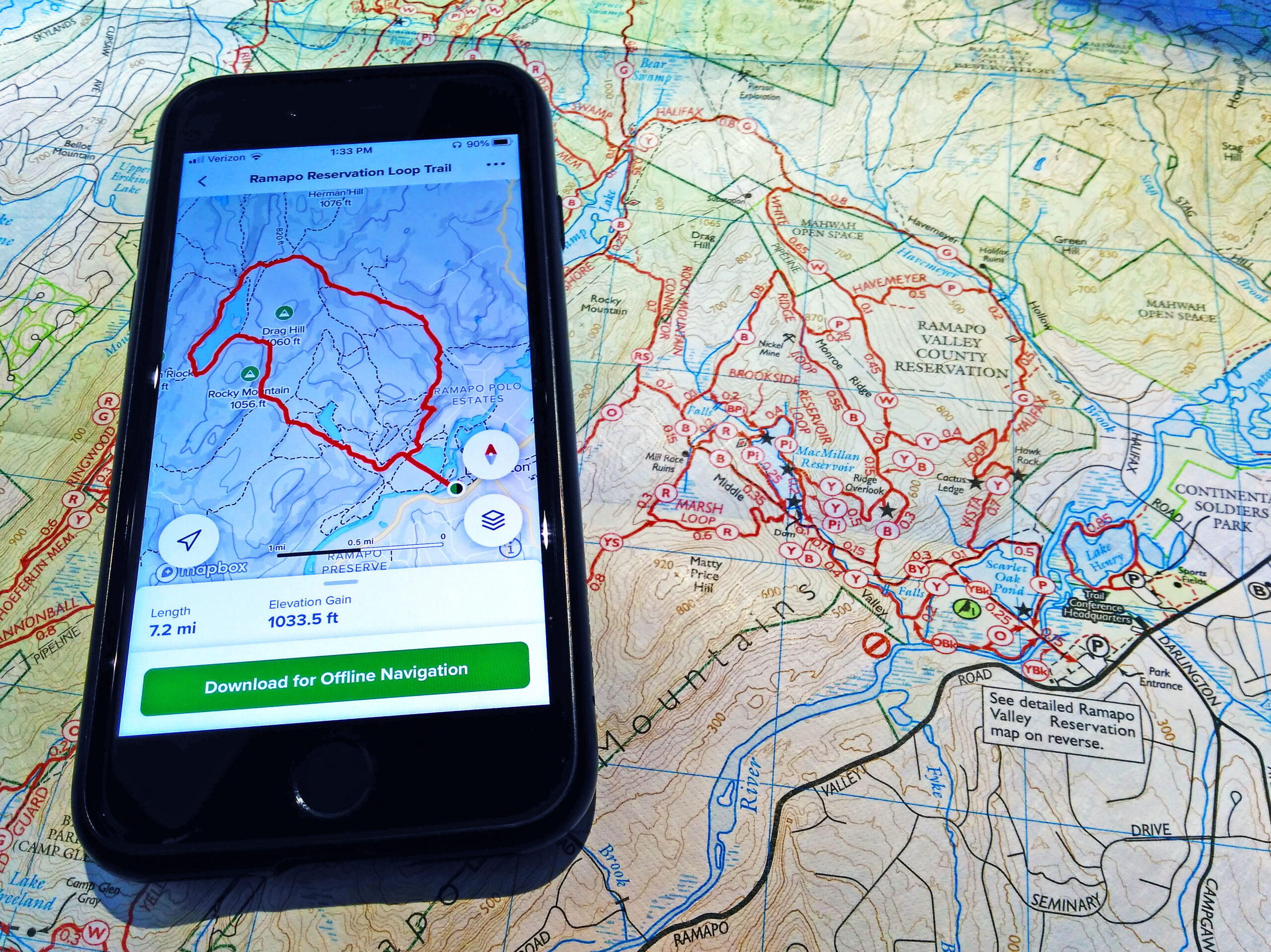 Digital Trail Maps On Mobile Devices New York New Jersey Trail Conference Image 13 Scaled 