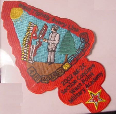 Section NE-2C 2002 Conclave Pocket Patch.