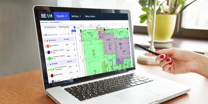 Hvac takeoff software