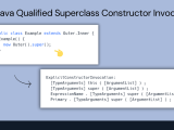 The Java Qualified Superclass Constructor Invocation Blog Objectos