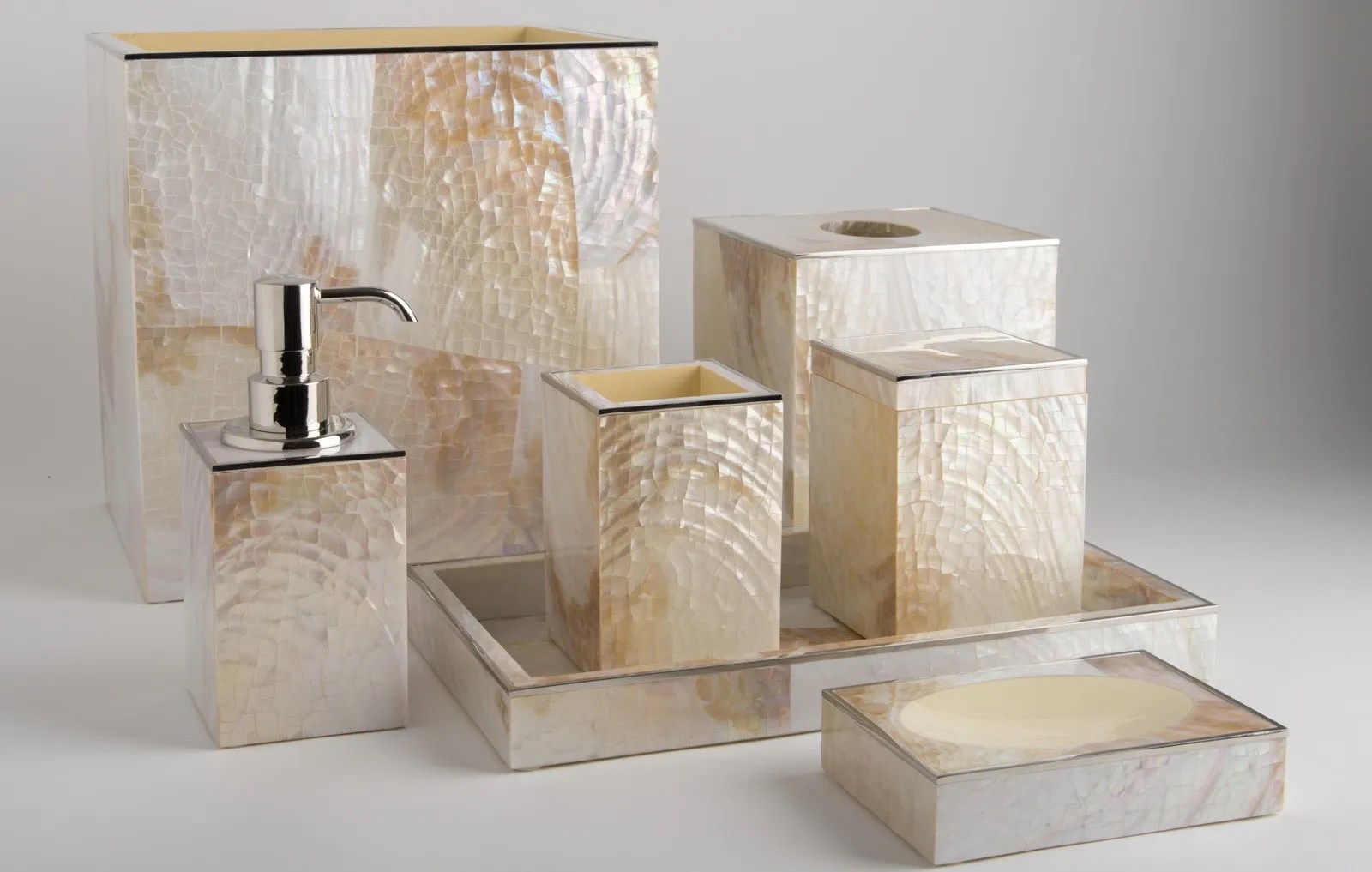 Luxury bathroom accessories