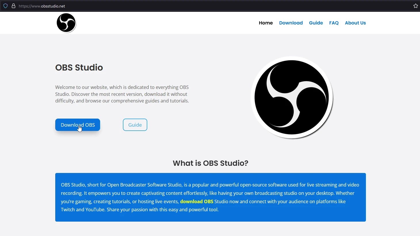 Download - OBS Studio (2) Download - OBS Studio (2)