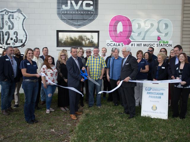 JVC Broadcasting Ribbon Cutting