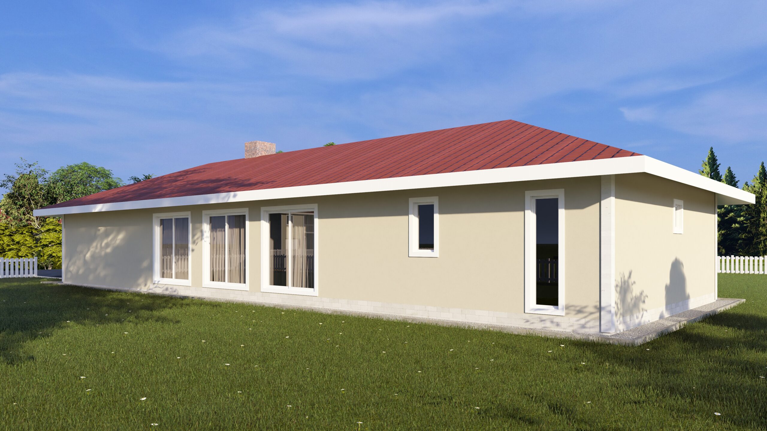TİP-E - Prefabrik Ev 1