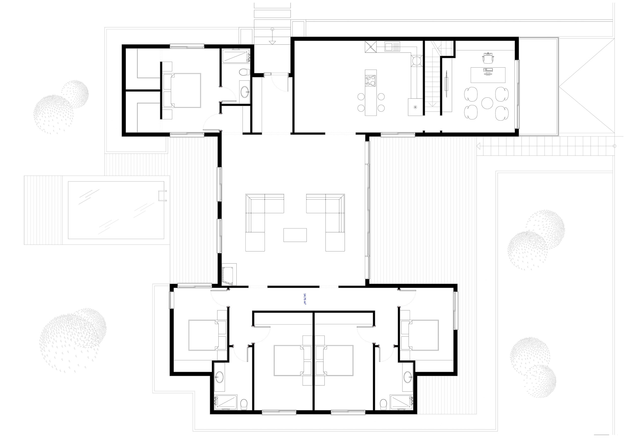 CD Evi - Çelik Ev - Plan