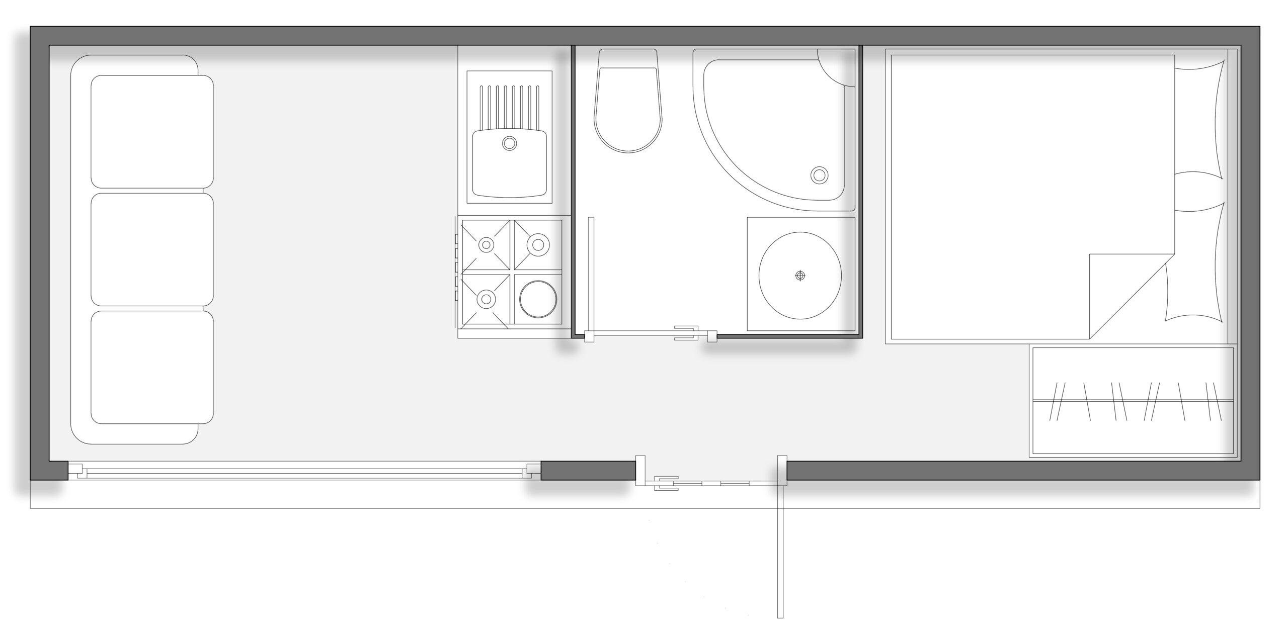 LUNA - Kapsül Ev - Plan