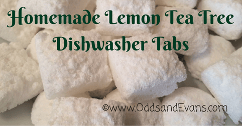 Homemade Dishwasher Tablets (No Borax)