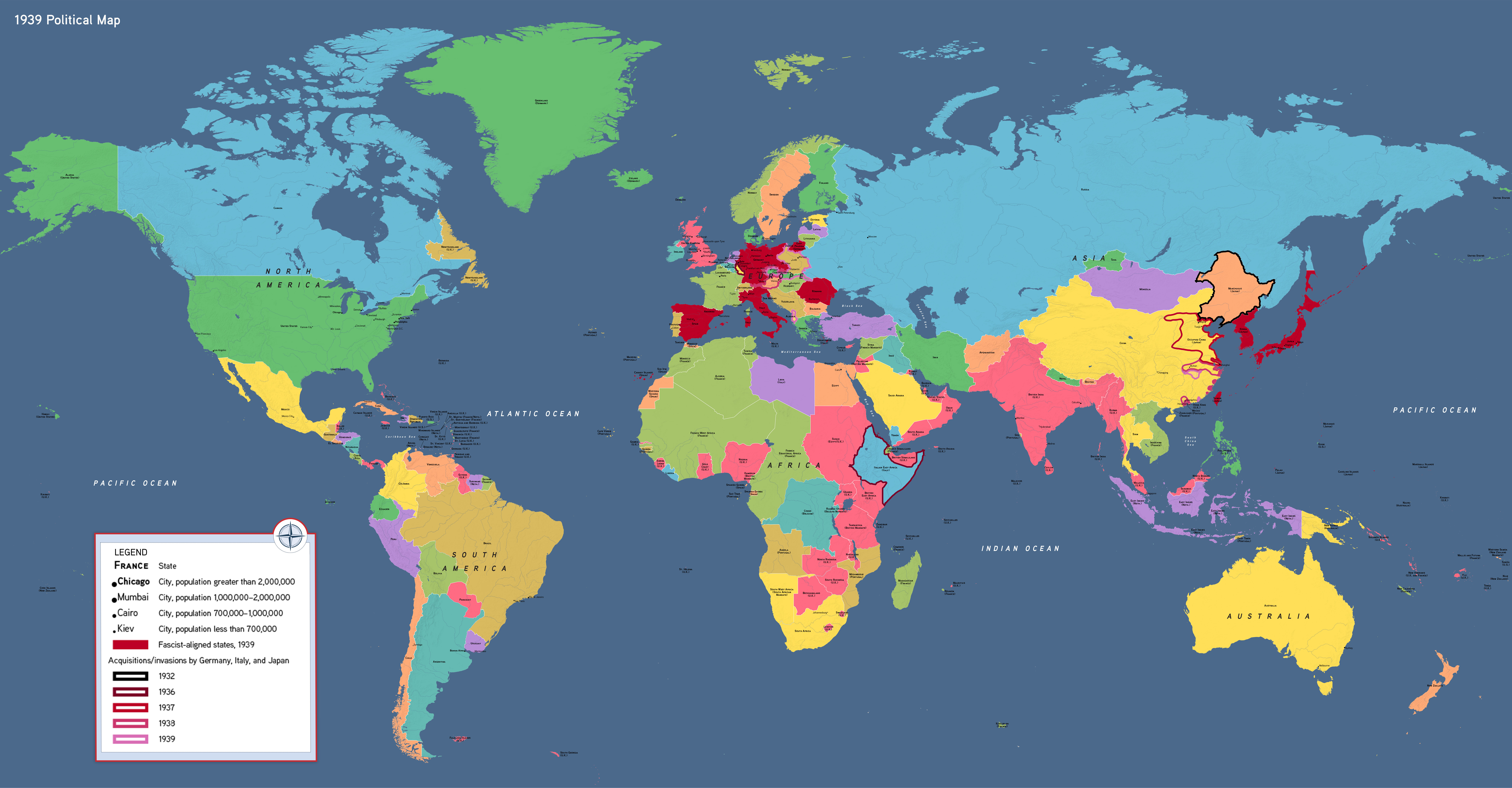 1939 CE Political Map 1939 LAYER2.