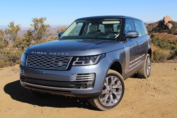 Range Rover P400e Plug In Hybrid Review First Drive Off