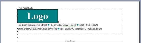 Create A Letterhead Template In Microsoft Word Office Articles