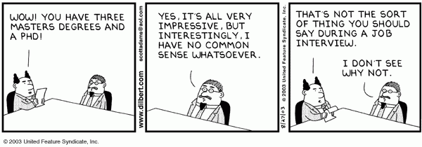 Dilbert interview