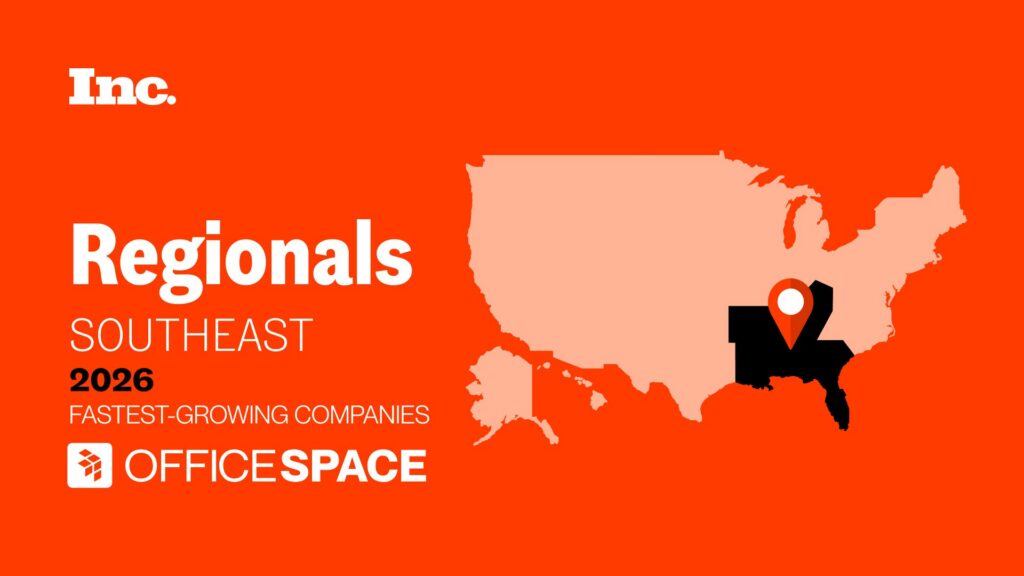 OfficeSpace Software On Built In S Best Places To Work 2026 Officespace Fastest Growing Companies Award 1024x576 