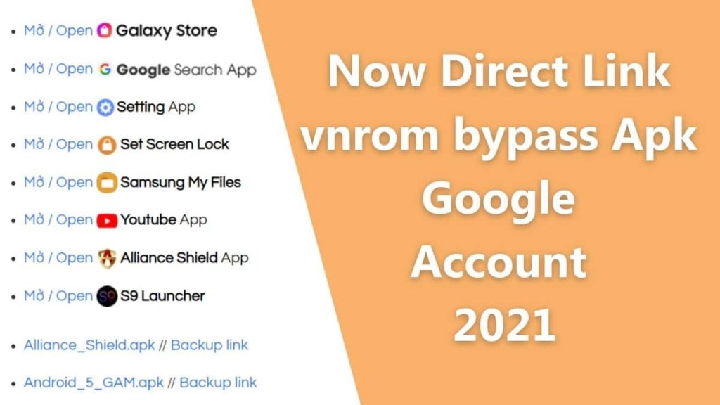 (free) hướng dẫn xóa xác minh tài khoản google (bypass frp) trên tất cả các thiết bị samsung (free) rom stock cho masstel lt52 (mt6737m) (android 7). Vnrom Frp Bypass Apk 2022 Google Account Android 13 Officialroms