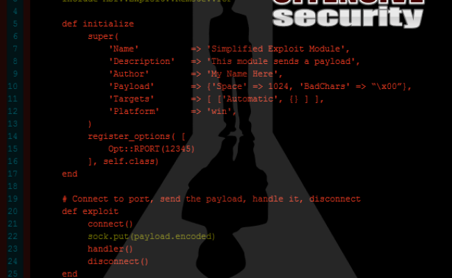 Metasploit Unleashed | Exploit Development Goals