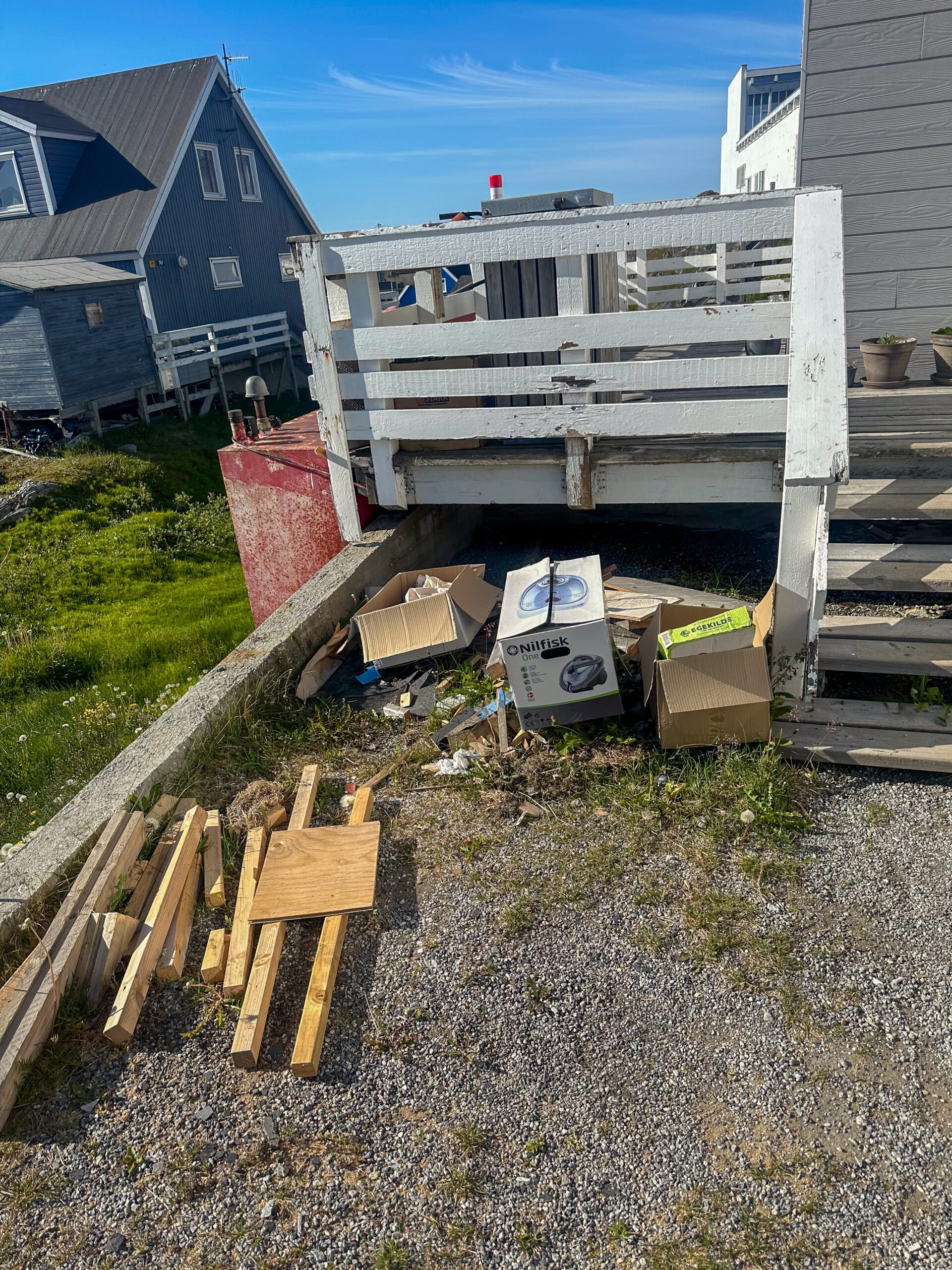Offside på reportageresa i Nuuk på Grönland