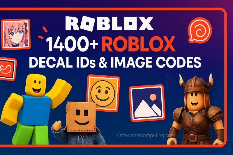 1400 Roblox Image IDs Decal ID Codes March 2026 WORKING Roblox Image IDs Decal ID Codes Working 