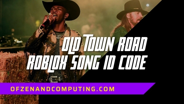 Old Town Road Roblox ID Code 2026 Lil Nas X Song Music Old Town Road Roblox Song ID Code 