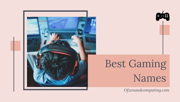 6800 Good Gaming Names List 2026 Cool Unique Short Best Gaming Names 