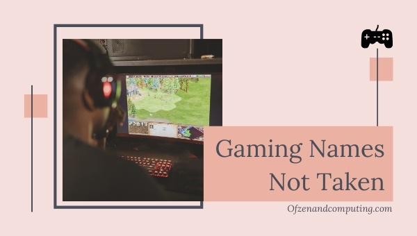 6800 Good Gaming Names List 2026 Cool Unique Short Gaming Names Not Taken 
