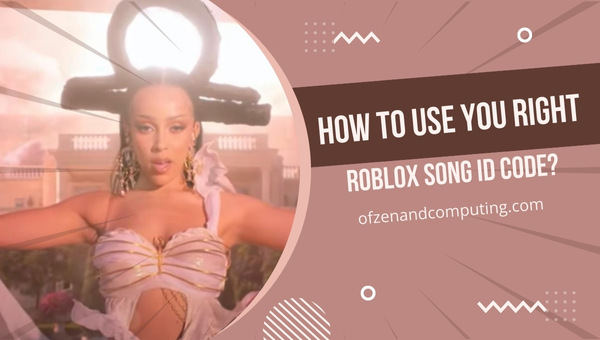You Right Roblox ID Codes 2026 Doja Cat Weeknd Song IDs How To Use You Right Roblox Song ID Code 