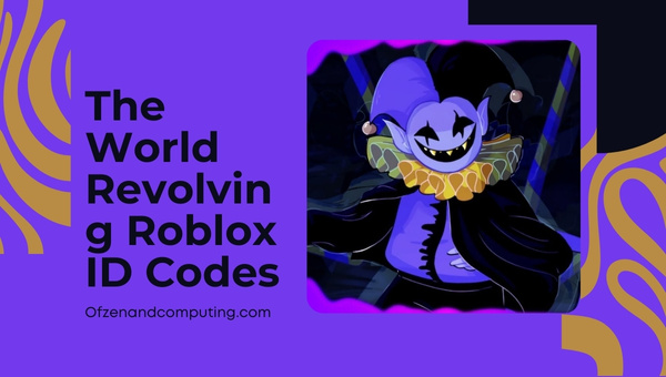 The World Revolving Roblox ID Codes 2026 Toby Fox Song IDs The World Revolving Roblox ID Codes 
