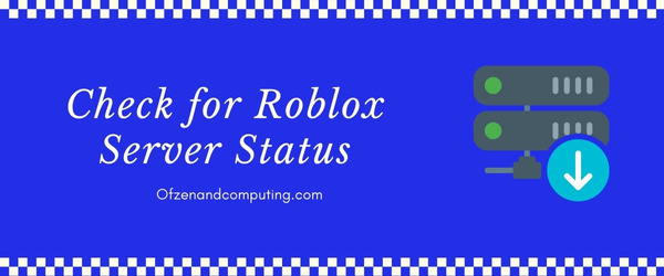 Fix Roblox Error Code 110 2026 Update Quick Solutions Check For Roblox Server Status 