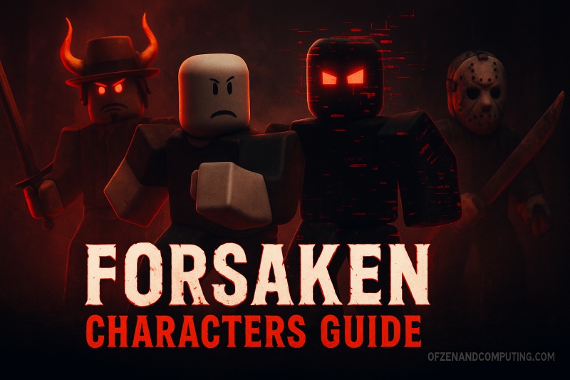 Forsaken Characters Guide June 2026 All Survivors Killers Forsaken Characters Guide 