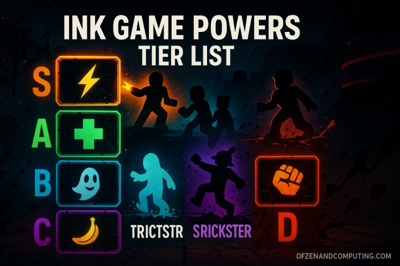 Roblox Ink Game Powers Tier List June 2026 All 5 Powers Ranked Roblox Ink Game Powers Tier List 