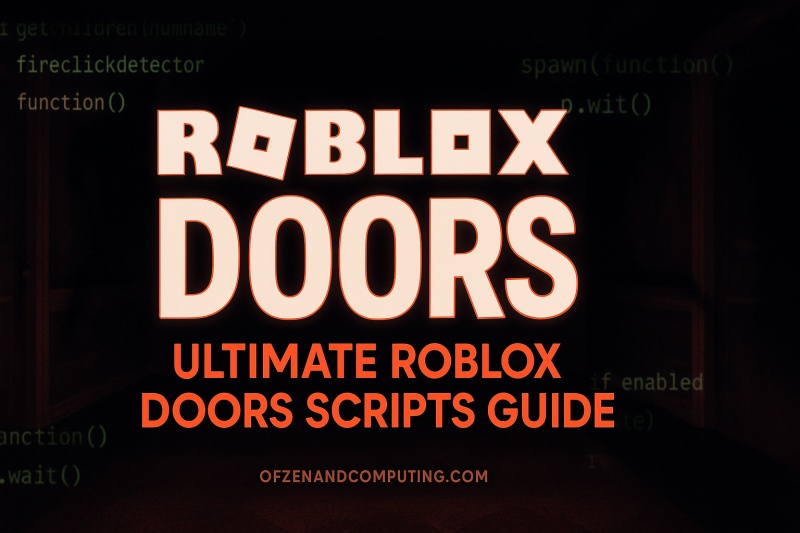35 Roblox Doors Scripts June 2026 ESP FullBright Auto Play Roblox Doors Scripts 