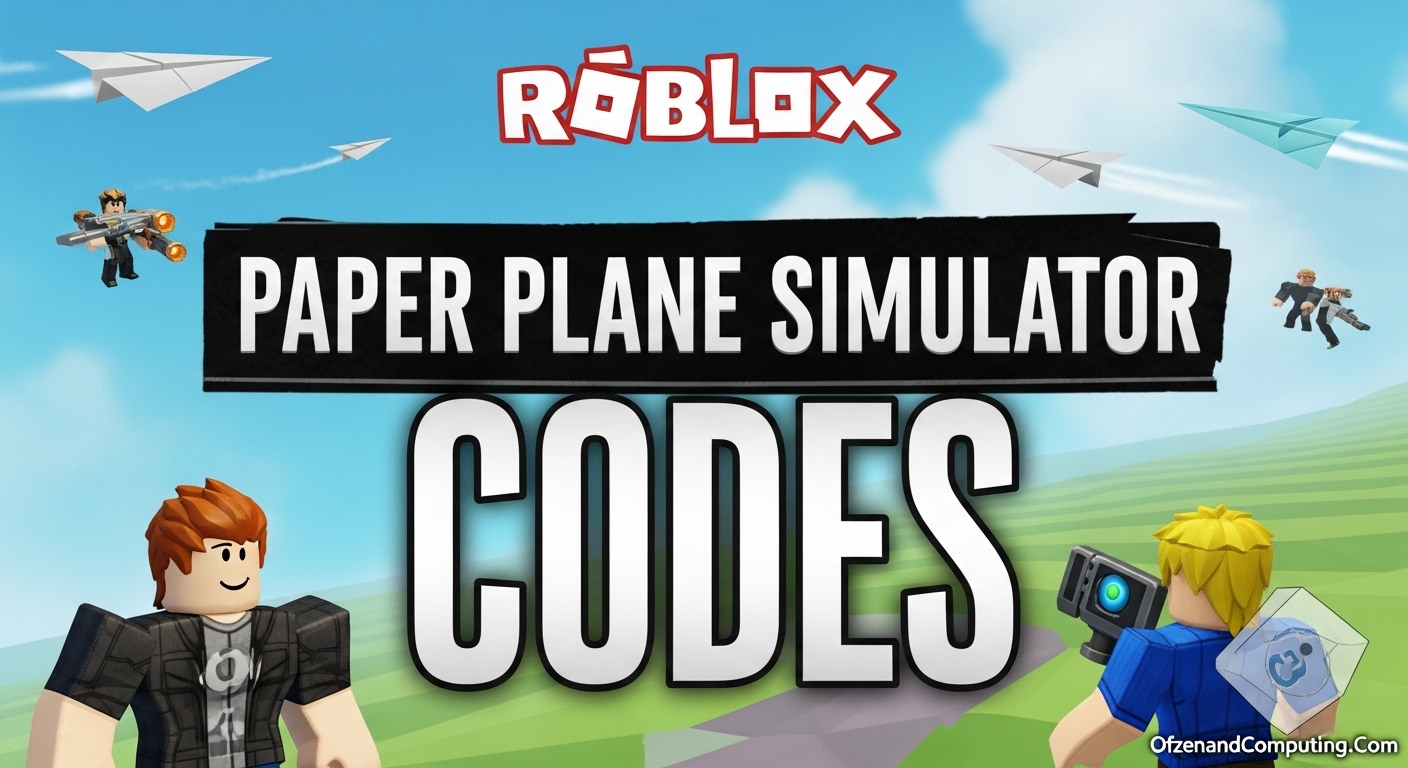 Roblox Paper Plane Simulator Codes March 2026 23 New Active Codes Roblox Paper Plane Simulator Codes 