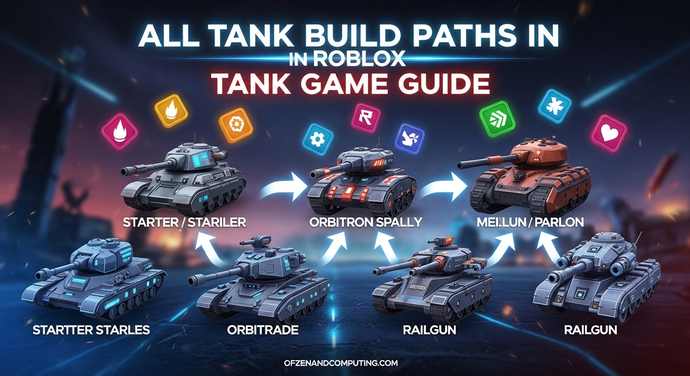 All Tank Build Paths In Roblox Tank Game Guide June 2026 All Tank Build Paths In Roblox Tank Game Guide 