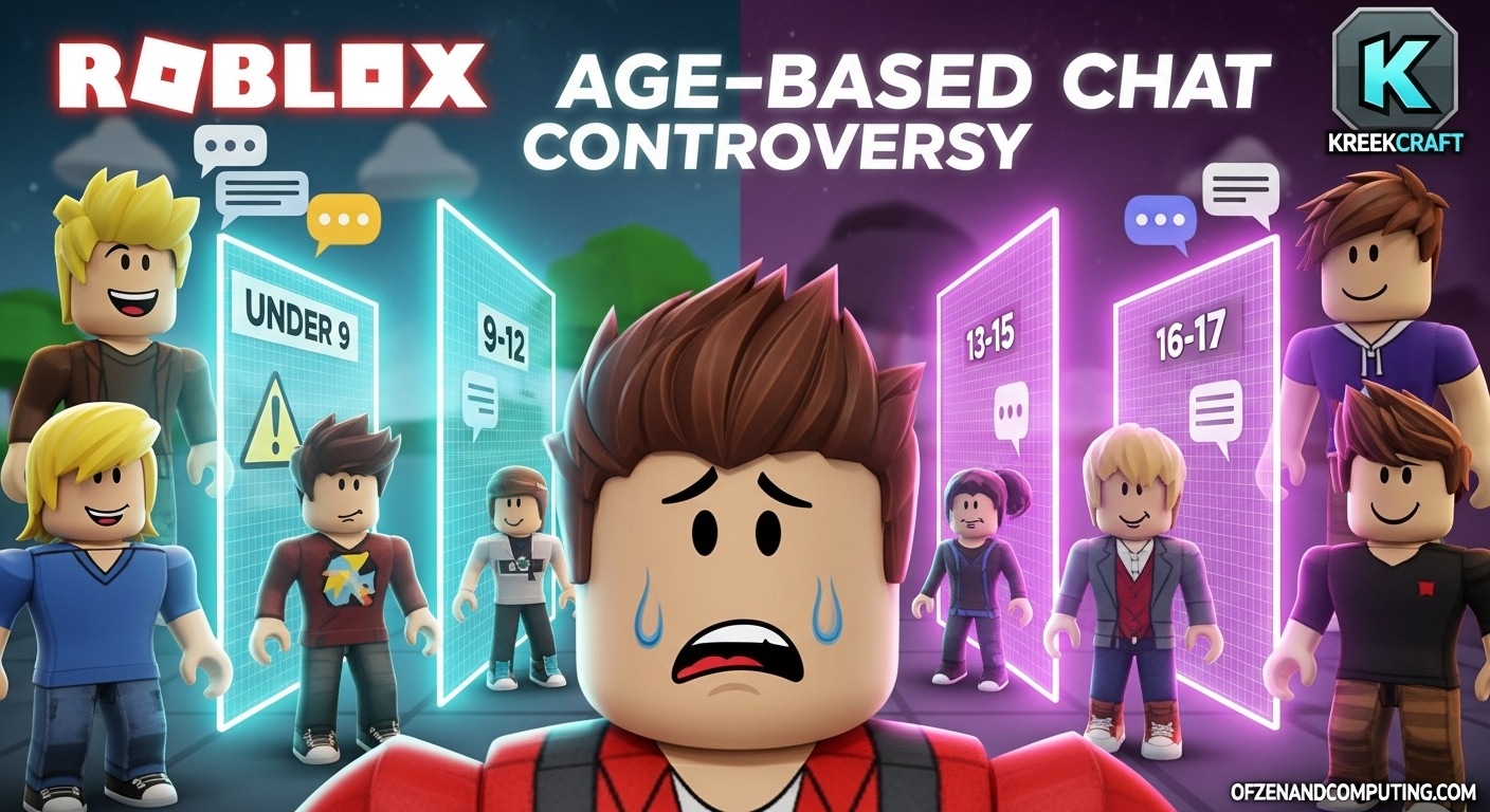 Roblox Age Chat March 2026 KreekCraft S Warning Roblox Age Chat 