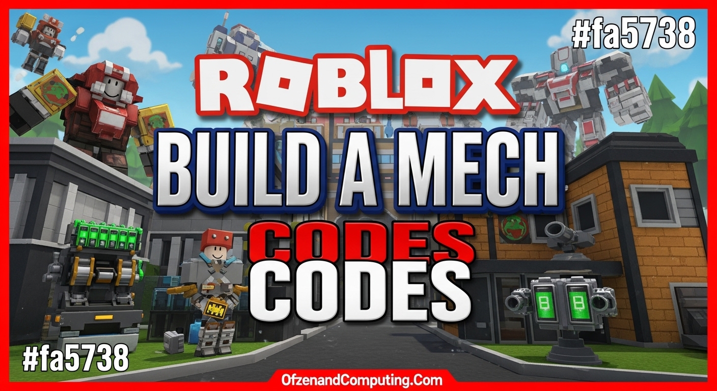 Roblox Build A Mech Codes March 2026 8 New Active Codes Roblox Build A Mech Codes 