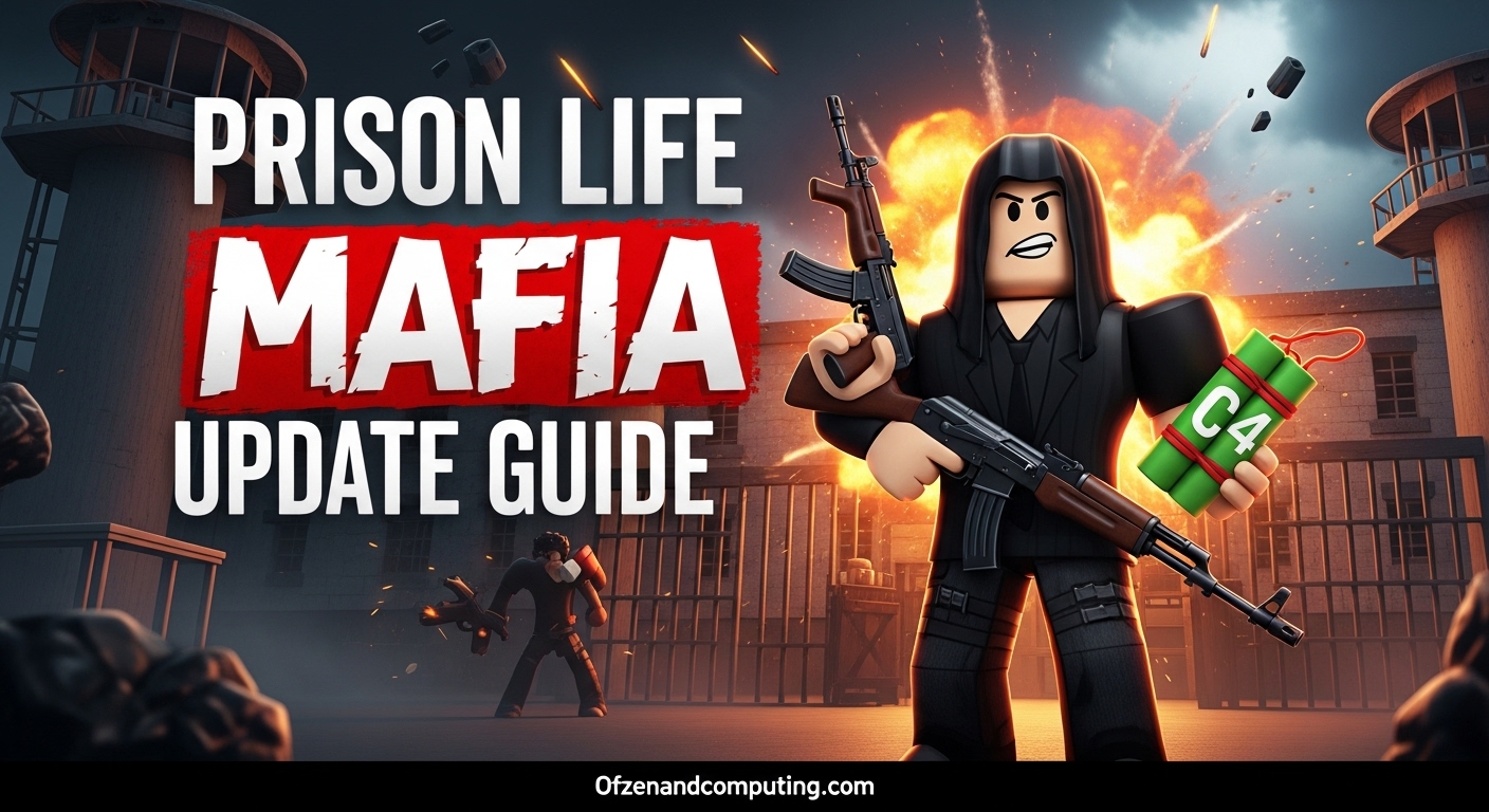 Roblox Prison Life Mafia Update Guide March 2026 C4 FAL Tips Roblox Prison Life Mafia Update Guide 