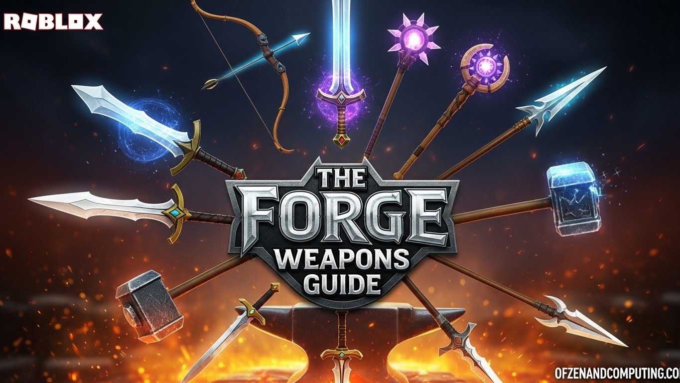 The Forge Weapons Guide March 2026 Ultimate Roblox Arsenal The Forge Weapons Guide 