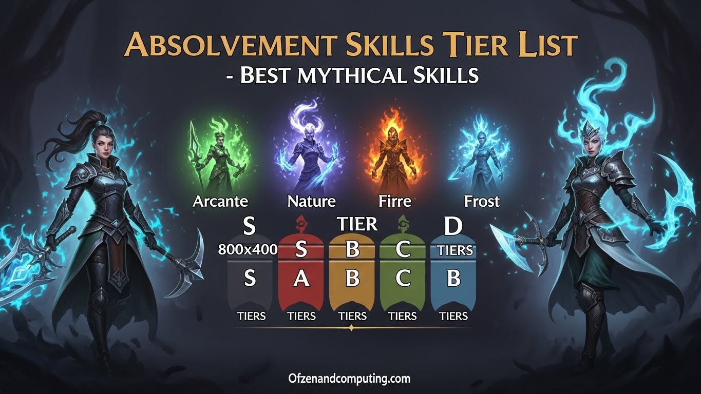 Absolvement Skills Tier List March 2026 Best Mythical Skills Absolvement Skills Tier List 