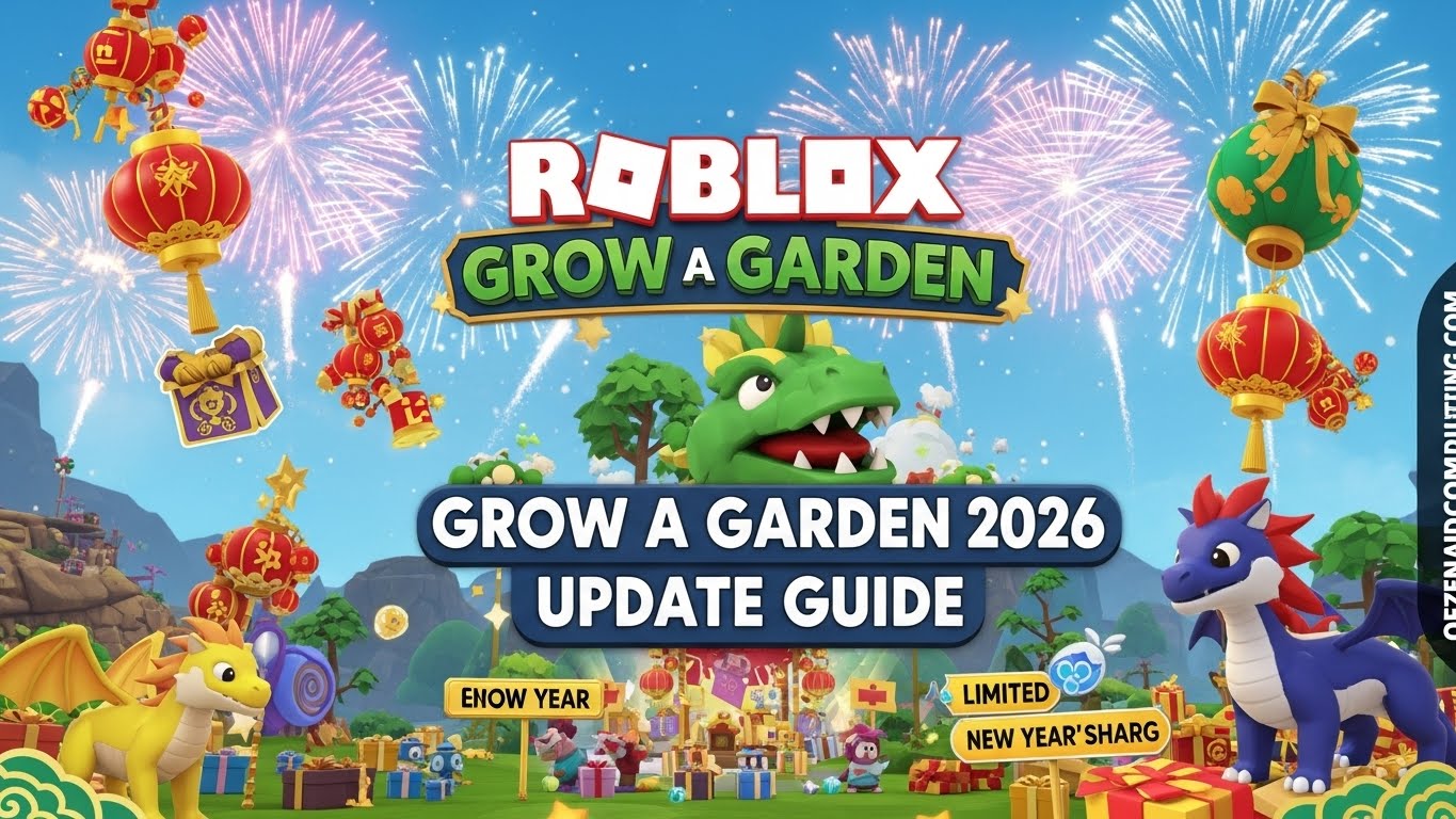 Grow A Garden 2026 Update March 2026 Complete New Year Shop Streak Grow A Garden 2026 Update 