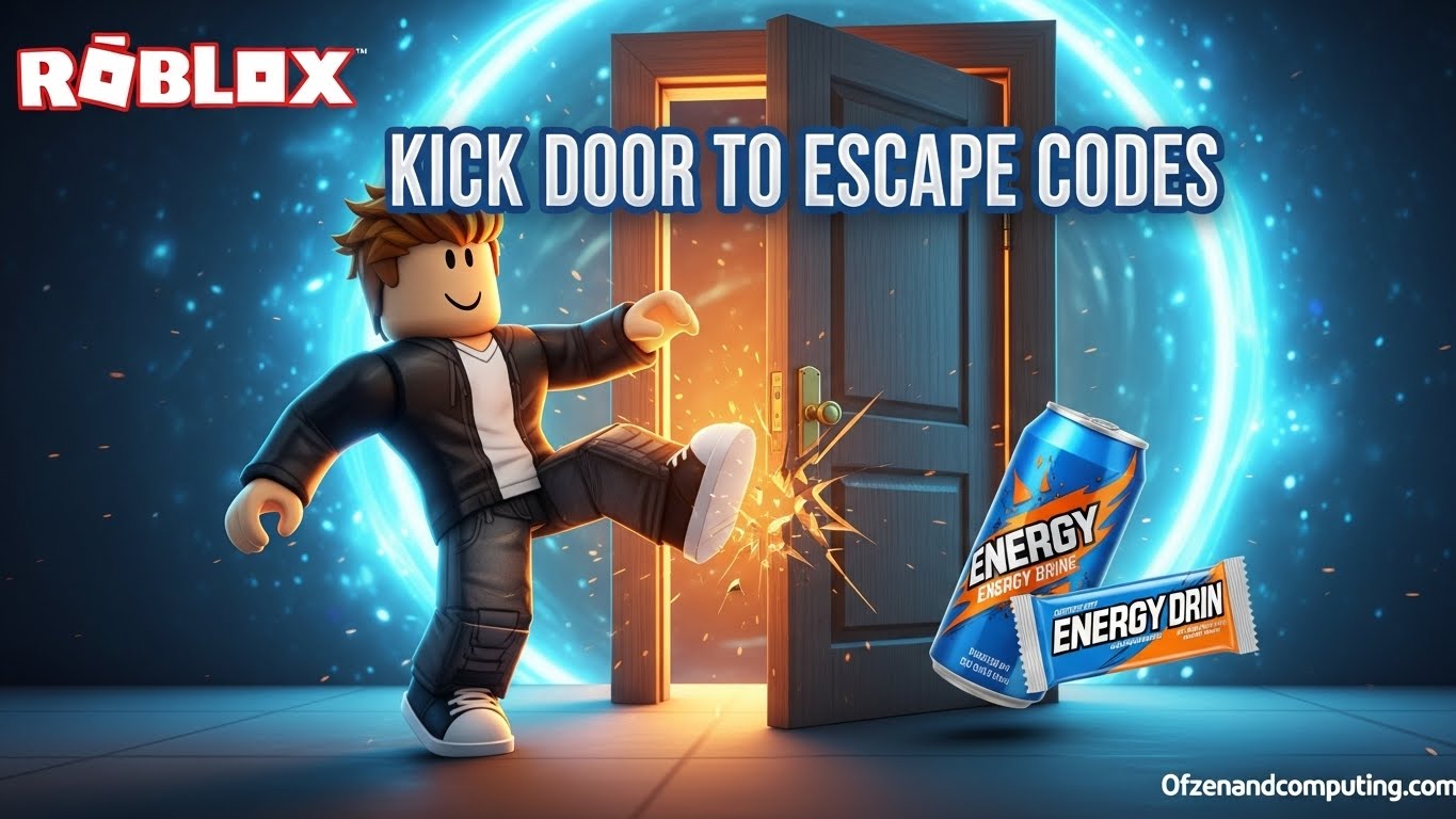 Roblox Kick Door To Escape Codes March 2026 X1 Energy Drink X1 Roblox Kick Door To Escape Codes 